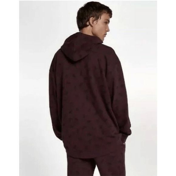 📦 NEW Men XL NIKE Sportswear Full Zip Printed Logo Active Hoodie AR5233 652 - Picture 3 of 3